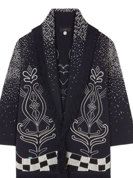 Affordable Alanui virgin-wool cardigan Women bead-embellished 0720